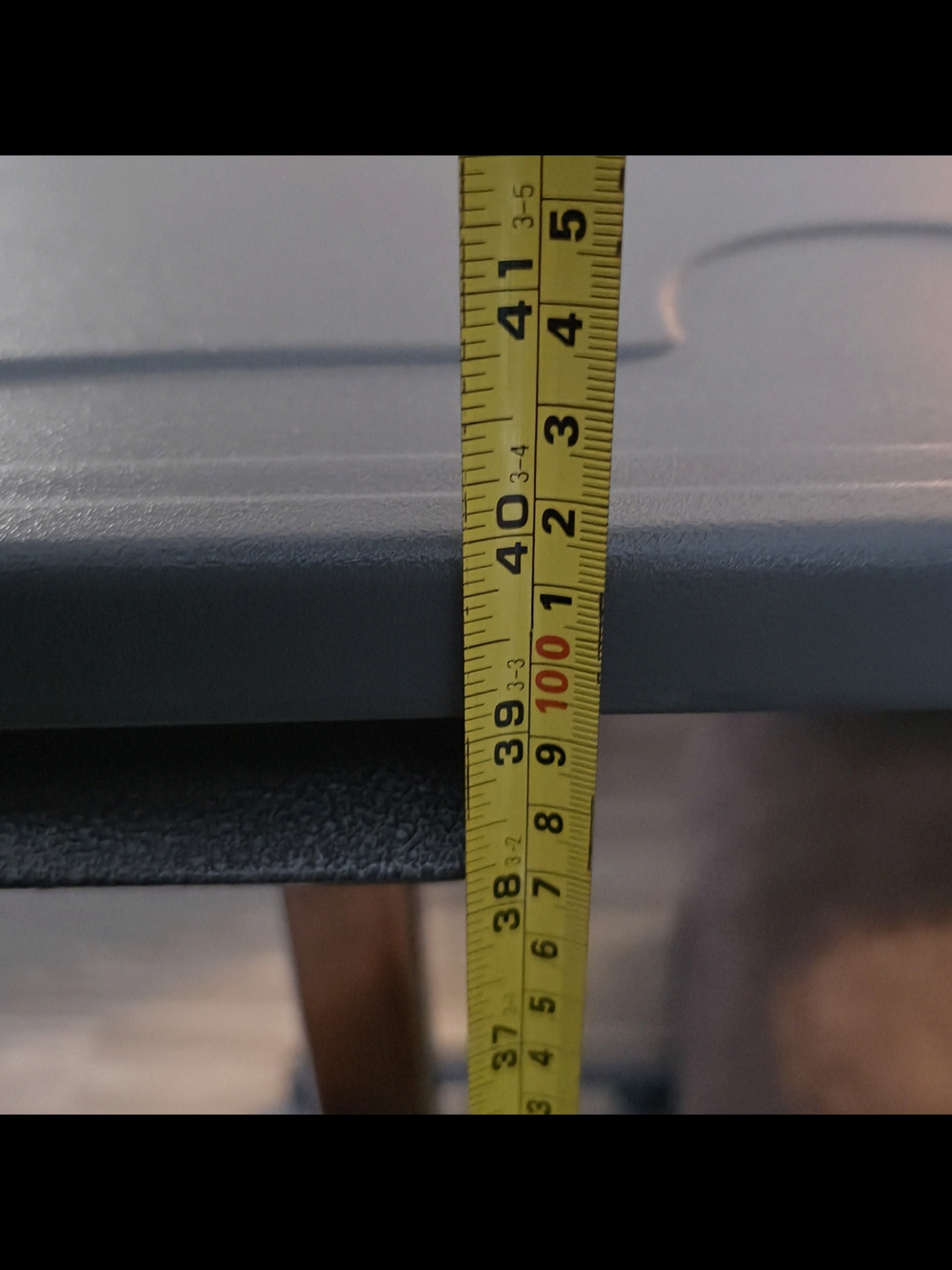 Adjustable Rolling Overbed Table – Excellent Condition - Picture 6 of 6